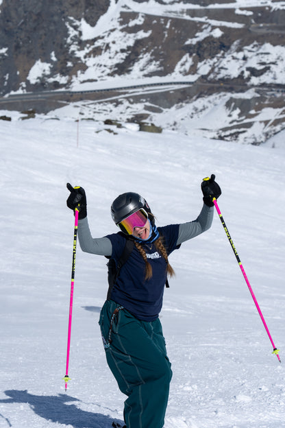 Alpine Hunters Ski Goggles White Lens Rogue